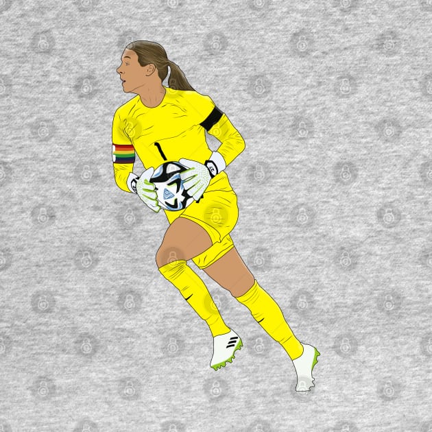 Mary Earps England GK Minimalist World Cup by Hevding